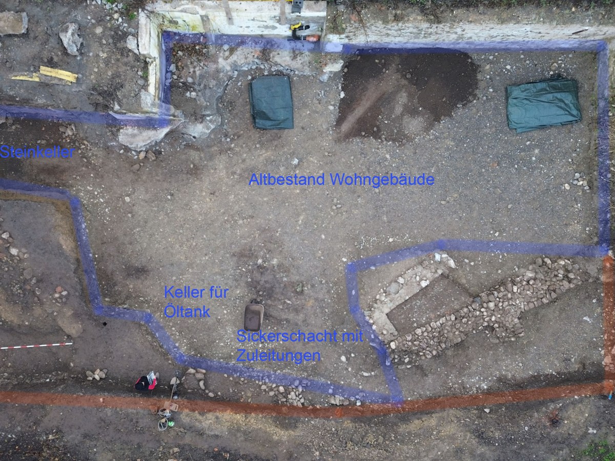 Nur ein „Strich auf der Karte“? – Die Römermauern beim Haus Ölrainstraße 2 in&nbsp;Bregenz